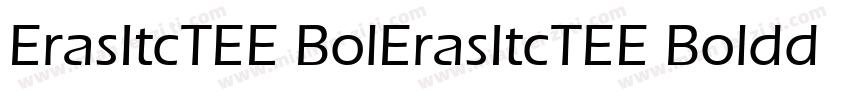 ErasItcTEE BolErasItcTEE Boldd字体转换